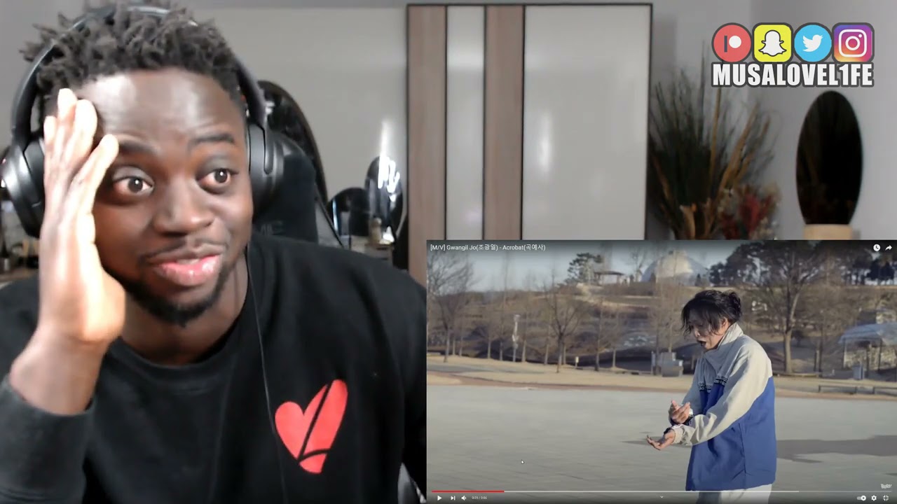 Gwangil Jo(조광일) - Acrobat(곡예사) [MV] REACTION!!!