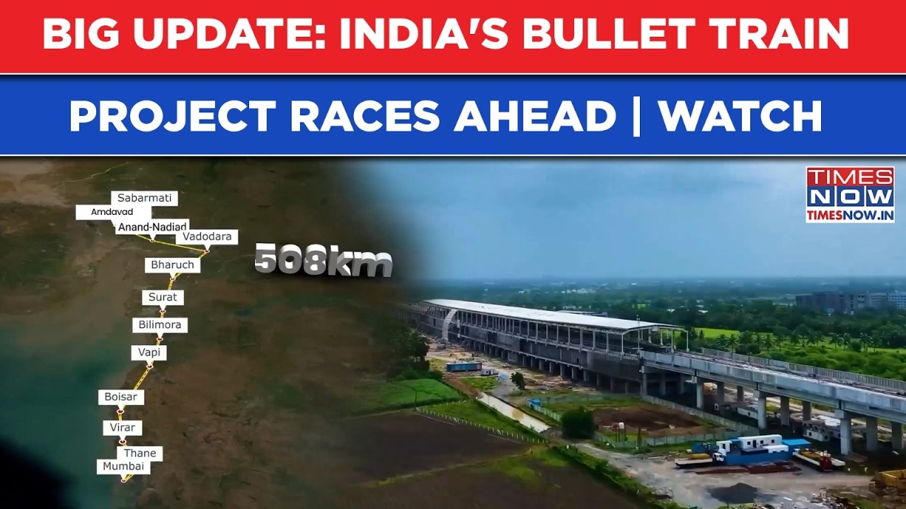 Govt's BIG Update On Mumbai-Ahmedabad Bullet Train Project: Here's All You Need To Know | WATCH