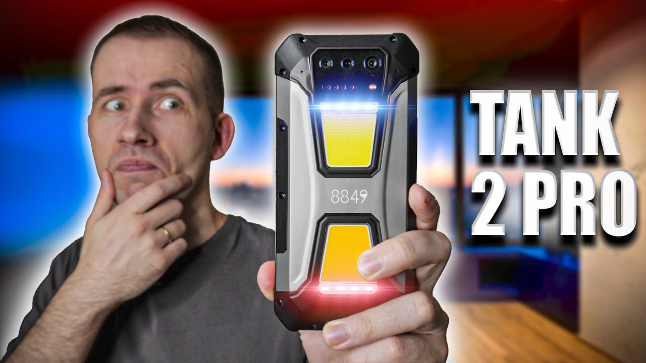 💪 Unihertz 8849 Tank 2 Pro - це ідеальний захищений смартфон з проєктором у 2024 році!