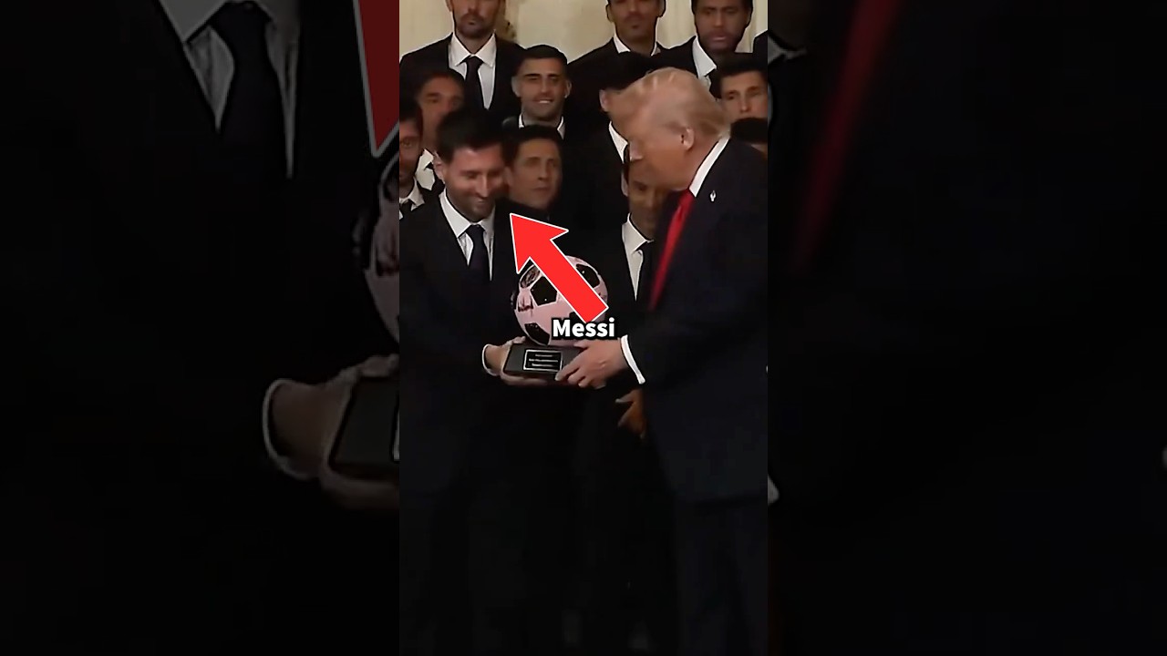The Real Reason Messi Met with Trump