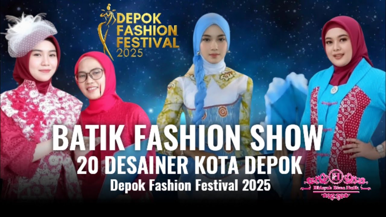 BATIK FASHION SHOW | 20 Desainer Kota Depok | Depok Fashion Festival ' DFF ' 2025
