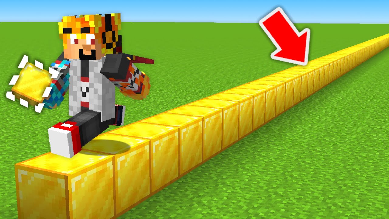 Minecraft, ale BLOCKY se přemění na to, co DRŽÍM...
