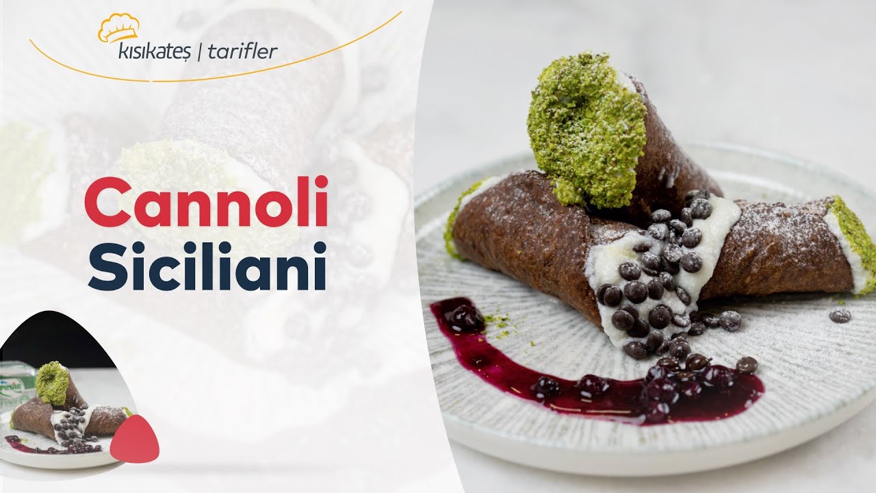 Cannoli Siciliani Tarifi #cannoli #kısıkateşakademitv #kısıkateşakademitarifleri