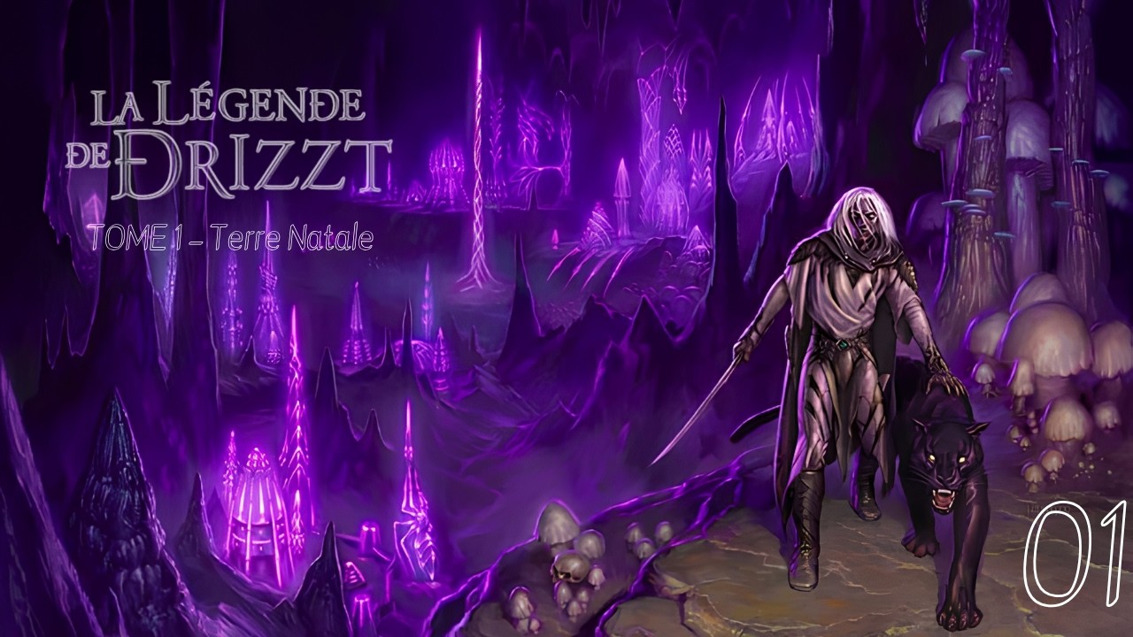 On se prépare à Baldur's Gate 3 avec la découverte de La Légende de Drizzt ! – [TOME 1 — LIVE 1]
