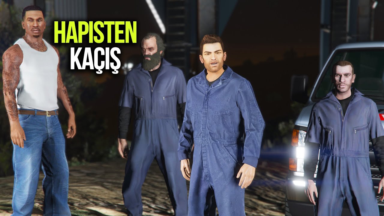 GTA 5 | HAPİSTEN KACIŞ | Bölüm 16