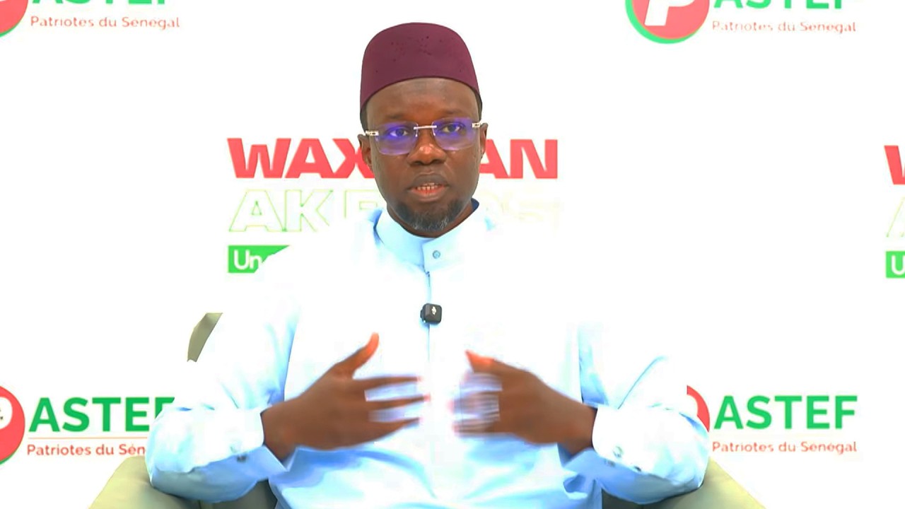 Direct • Déclaration d’Ousmane Sonko (Waxtaan ak PROS)