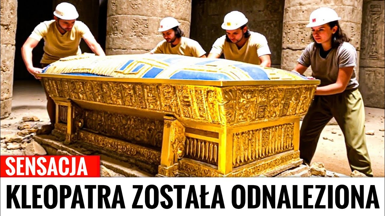 Naukowcy w końcu otworzyli zaginiony grobowiec Kleopatry &mdash; to, co odkryli, wstrząsnęło całym światem