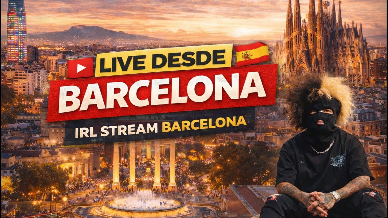 [LIVE] IRL STREAM IN BARCELONA 🇪🇸/ AO VIVO EM BARCELONA 🇪🇸 BARCELONA #barcelona #españa #travel