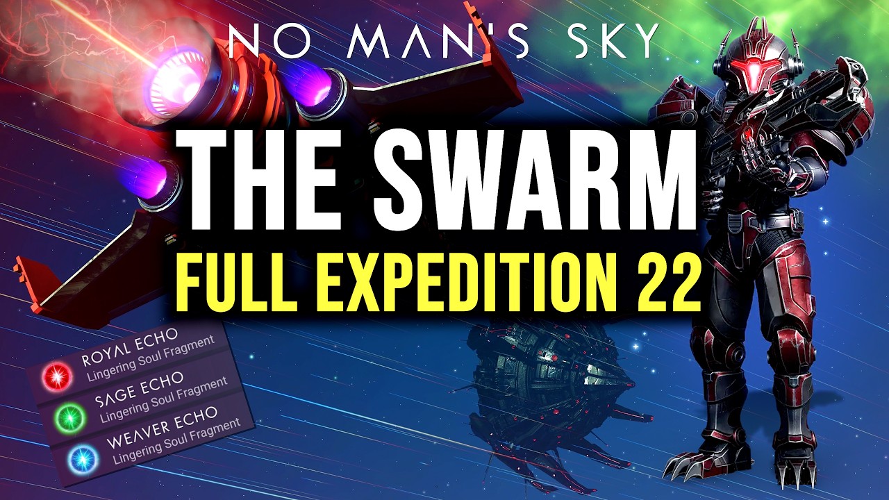 No Man's Sky The Swarm Expedition 22 - Full 2 Hour Complete Run