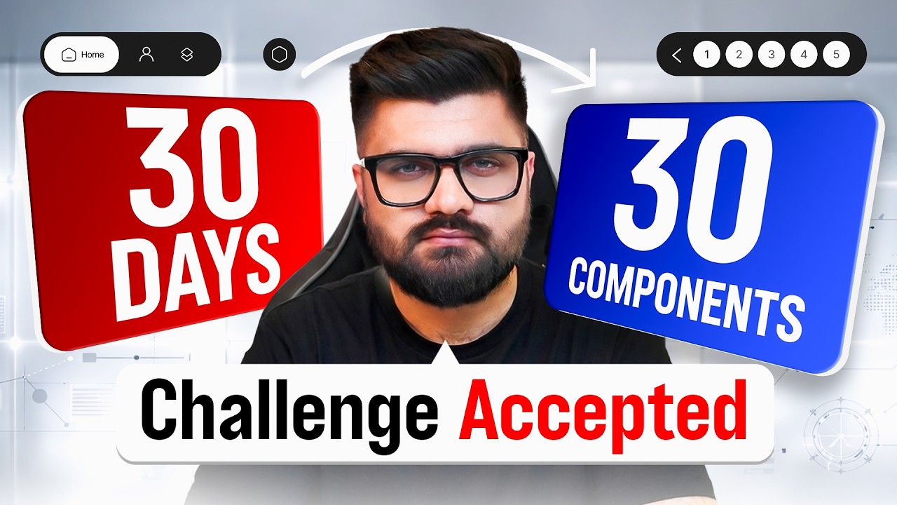 30 Day Frontend Component Challenge | Manu Arora