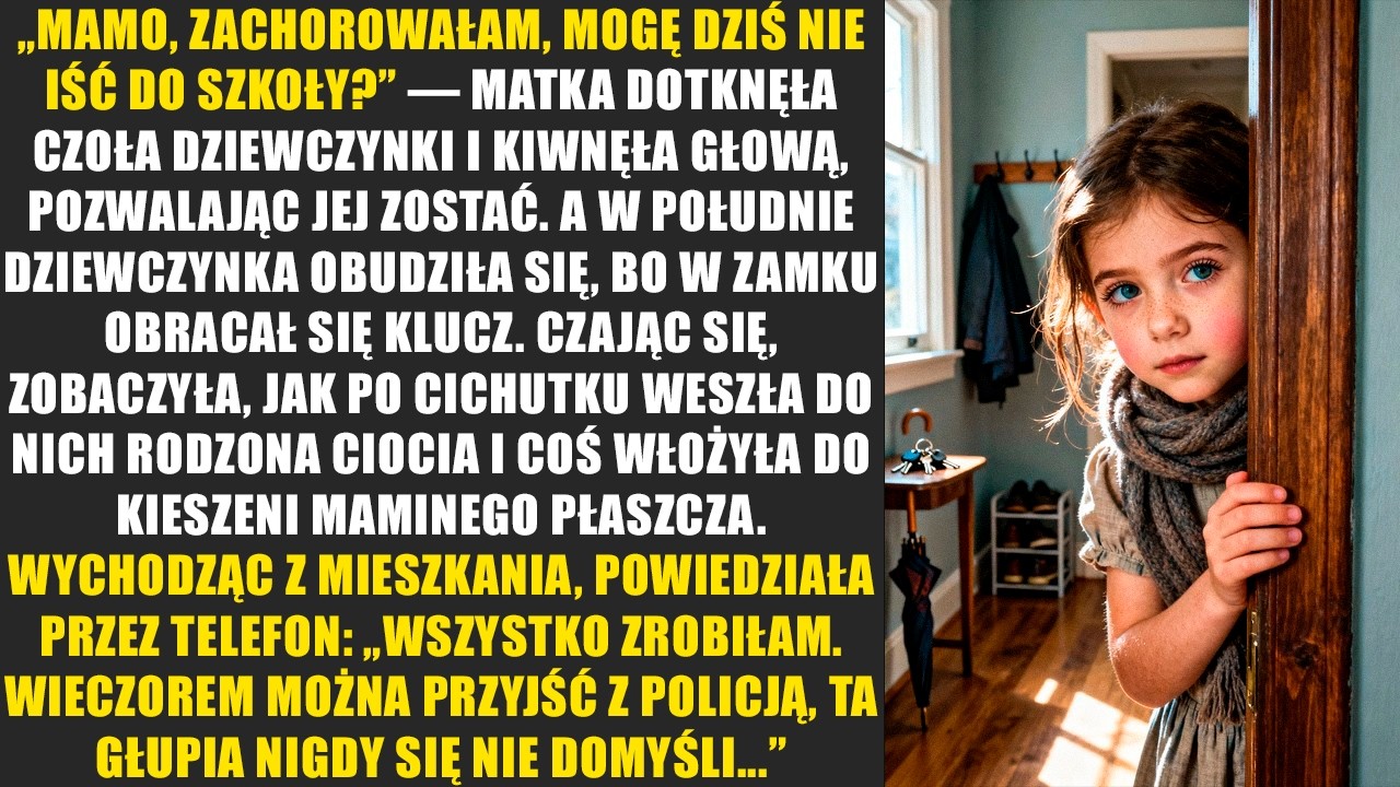 &bdquo;Mamo, zachorowałam, mogę dziś nie iść do szkoły&rdquo; &mdash; matka dotknęła czoła dziewczynki i kiwnęła głową