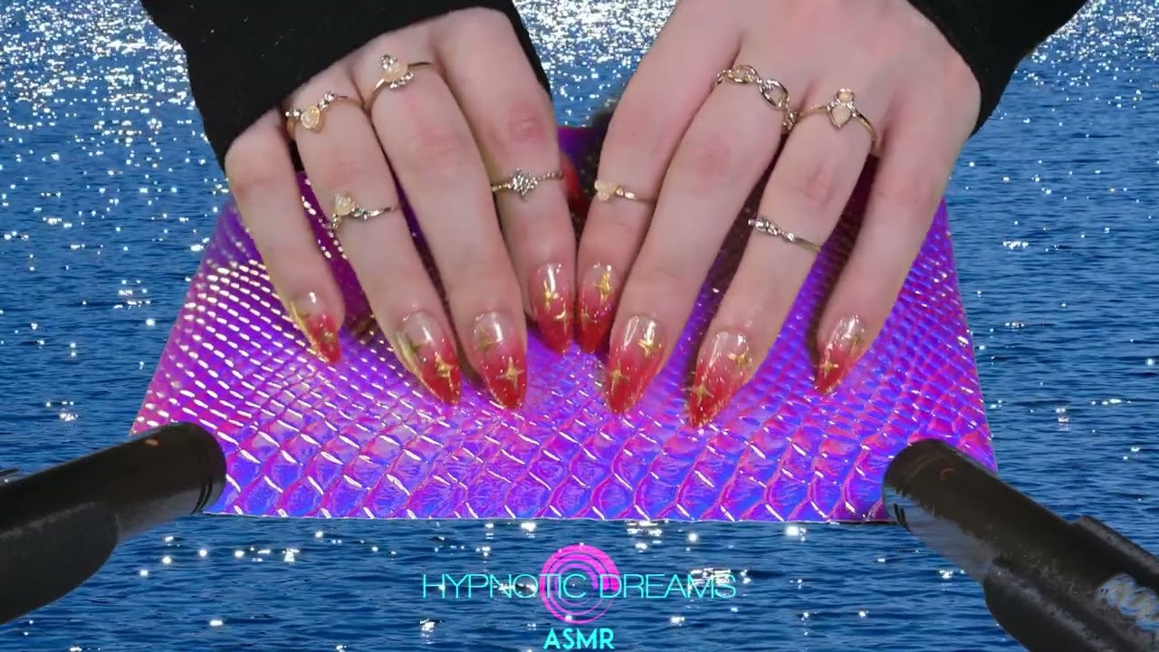ASMR Slow Scratching for Sleep 😴 Greenscreen Edition! 💜 (No Talking) 9 HOURS