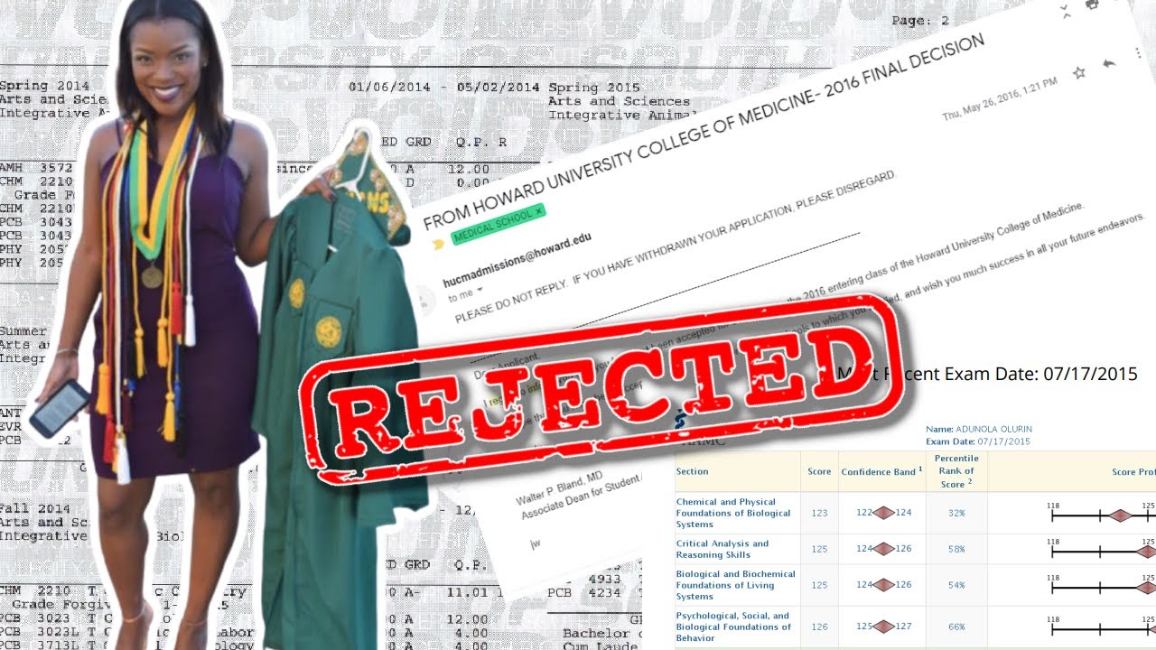 WHY WAS I REJECTED FROM 10 MEDICAL SCHOOLS? | What to do when you’re rejected PART 1