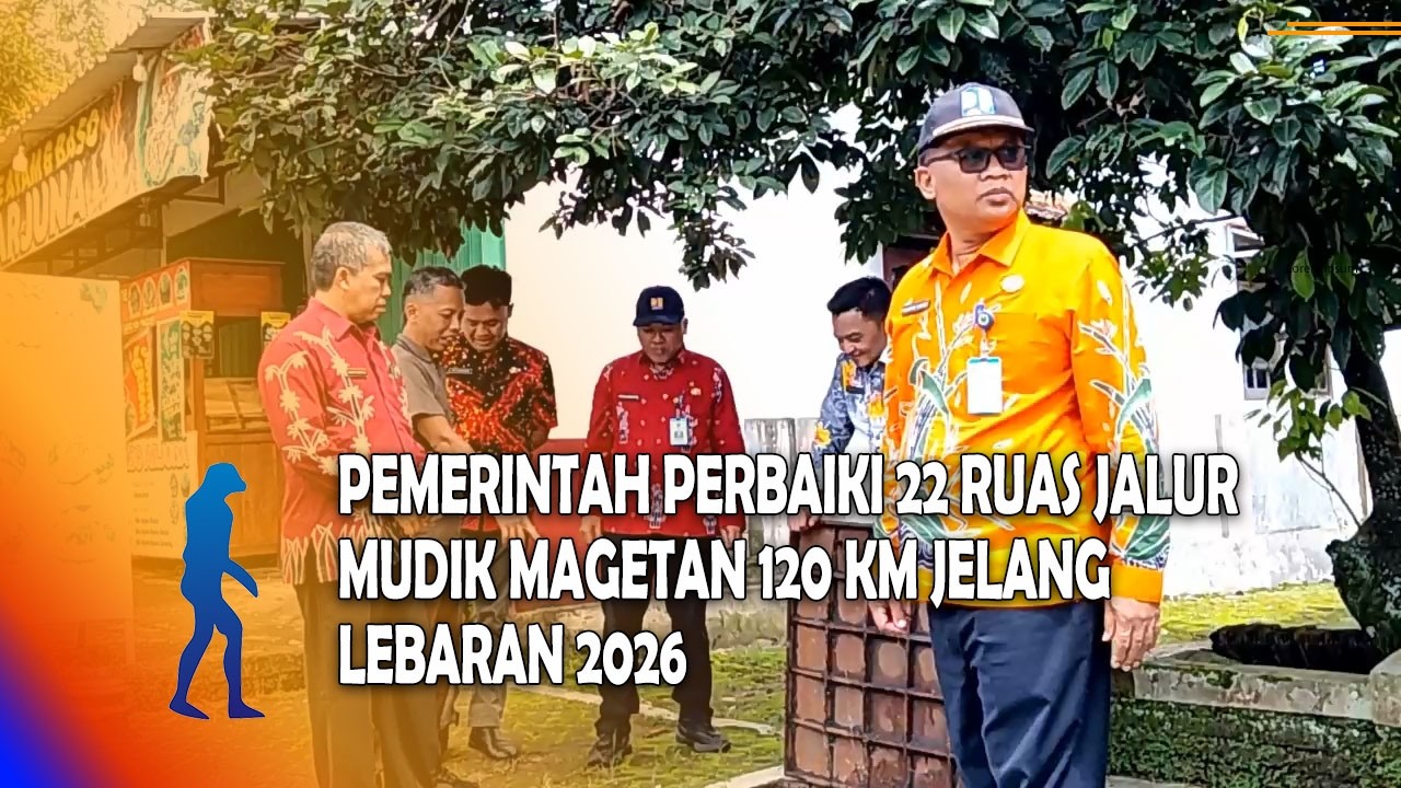 MAGETAN Pemerintah Perbaiki 22 Ruas Jalur Mudik Magetan 120 Km Jelang Lebaran 2026