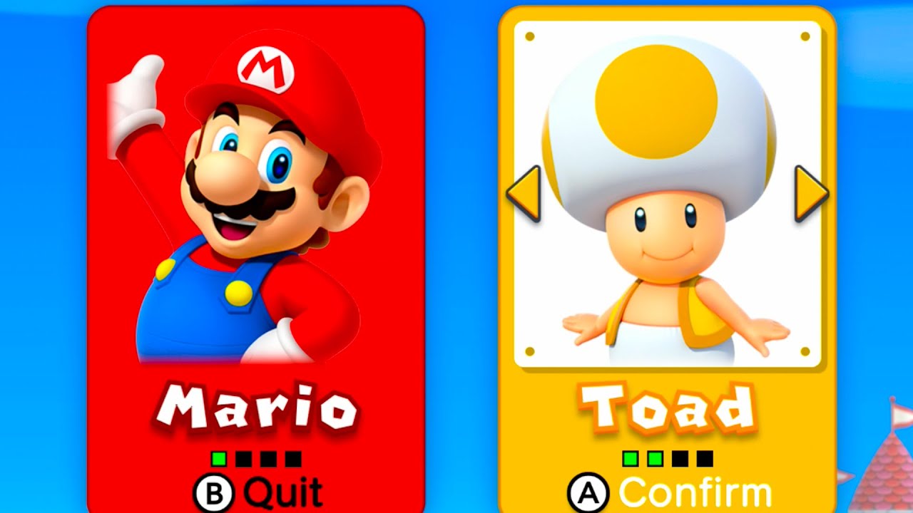 New Super Mario Bros. U Deluxe – 2 Player Coin Battle Walkthrough