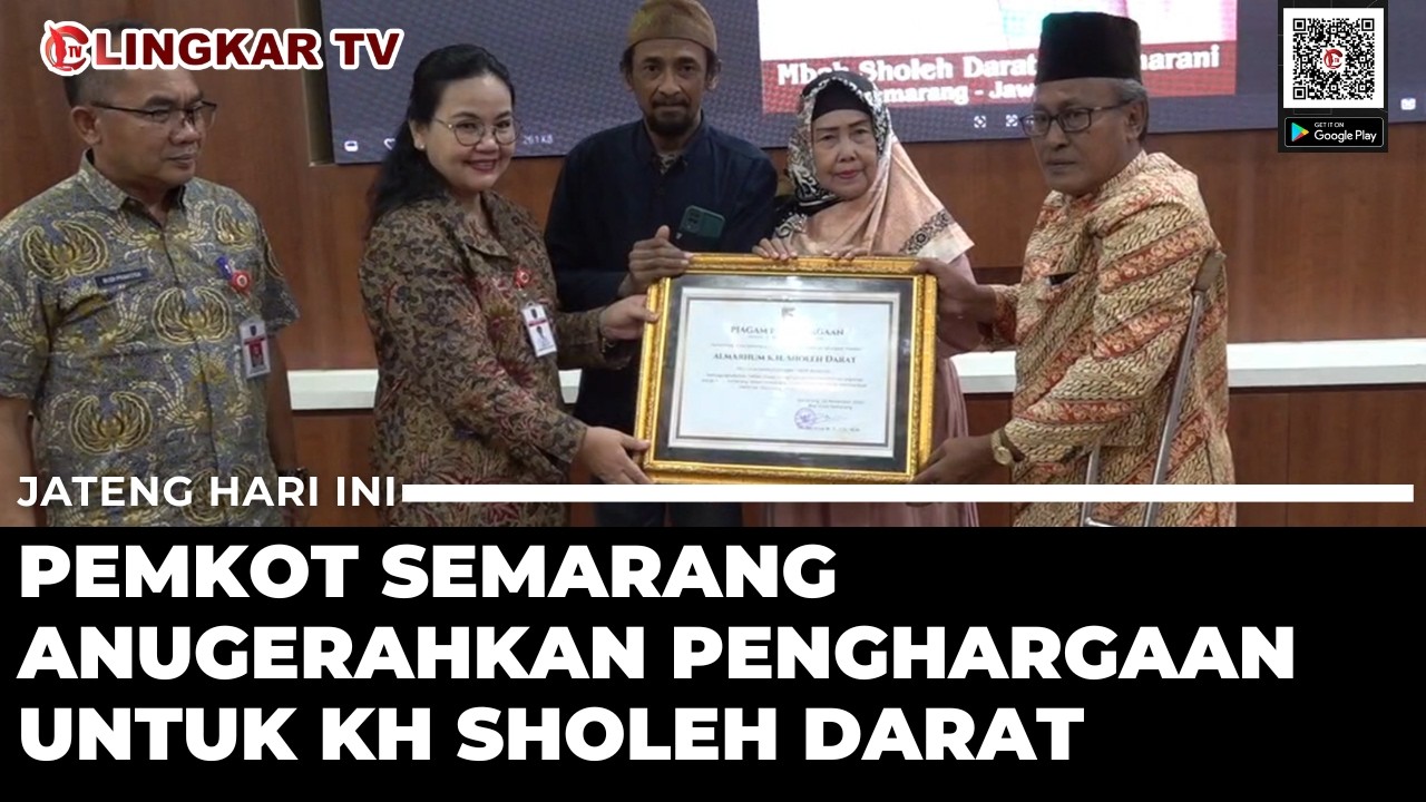PEMKOT SEMARANG BERI PENGHARGAAN UNTUK KH SHOLEH DARAT, USULAN PAHLAWAN NASIONAL MENGUAT