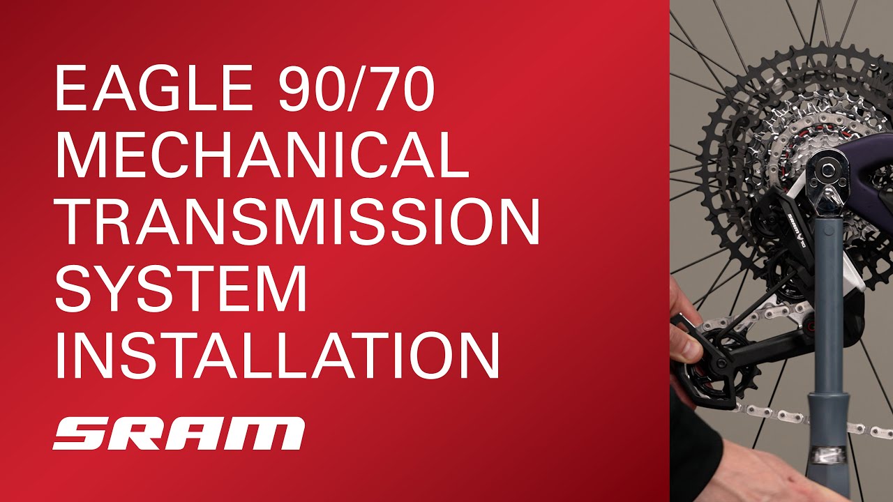 Установка механической трансмиссии SRAM Eagle 90/70