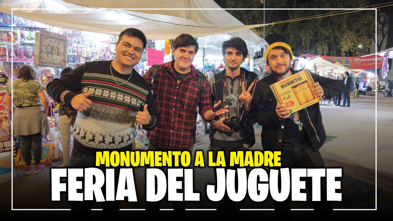 Vamos a la Feria del Juguete de Monumento a la Madre en CDMX 🤴👑 | El Tio pixel