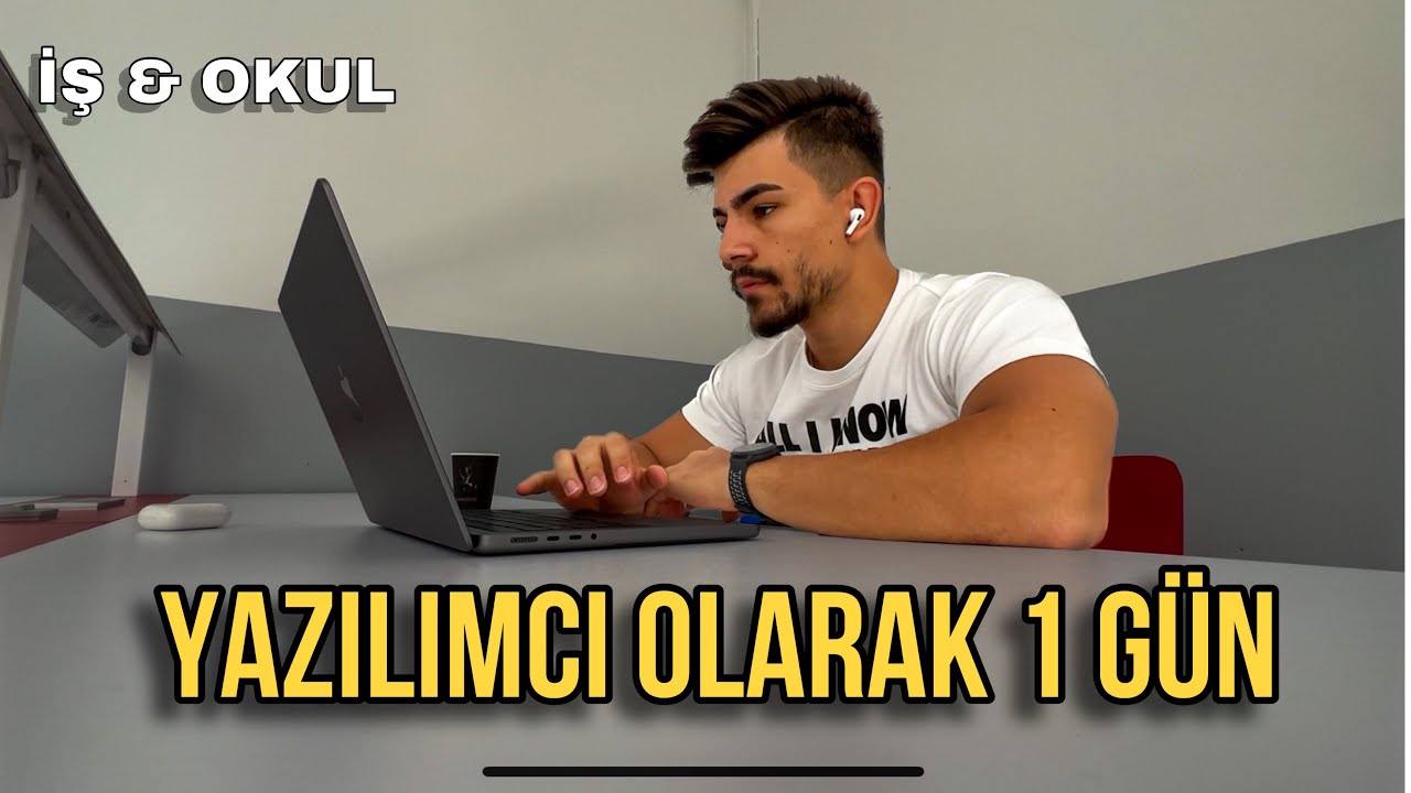 Üniversite Okurken İşte Çalışmak - Yazılımcının Bir günü - Bilkent Üniversitesi Vlog