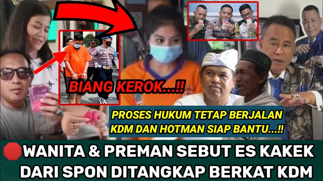 POLISI TANGKAP WANITA YANG SEBUT ES KAKEK DARI SEPON 
