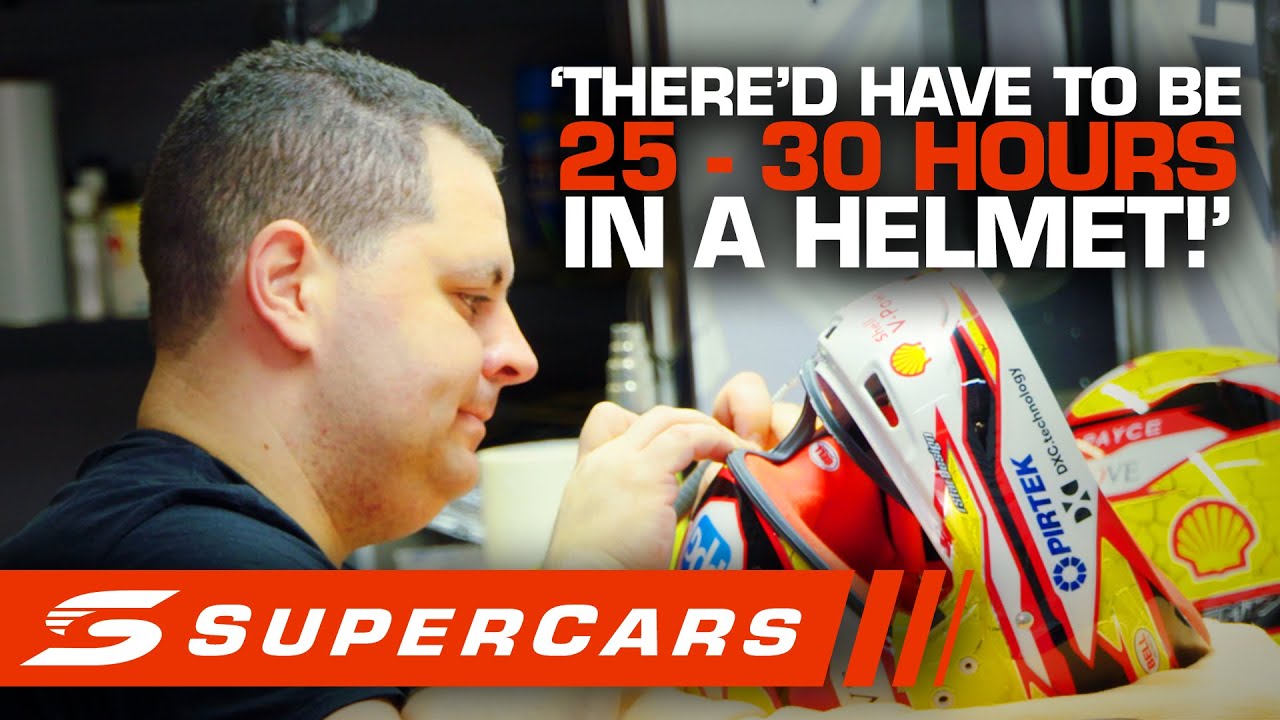 Insider look into creating a championship worthy helmet | Supercars 2020