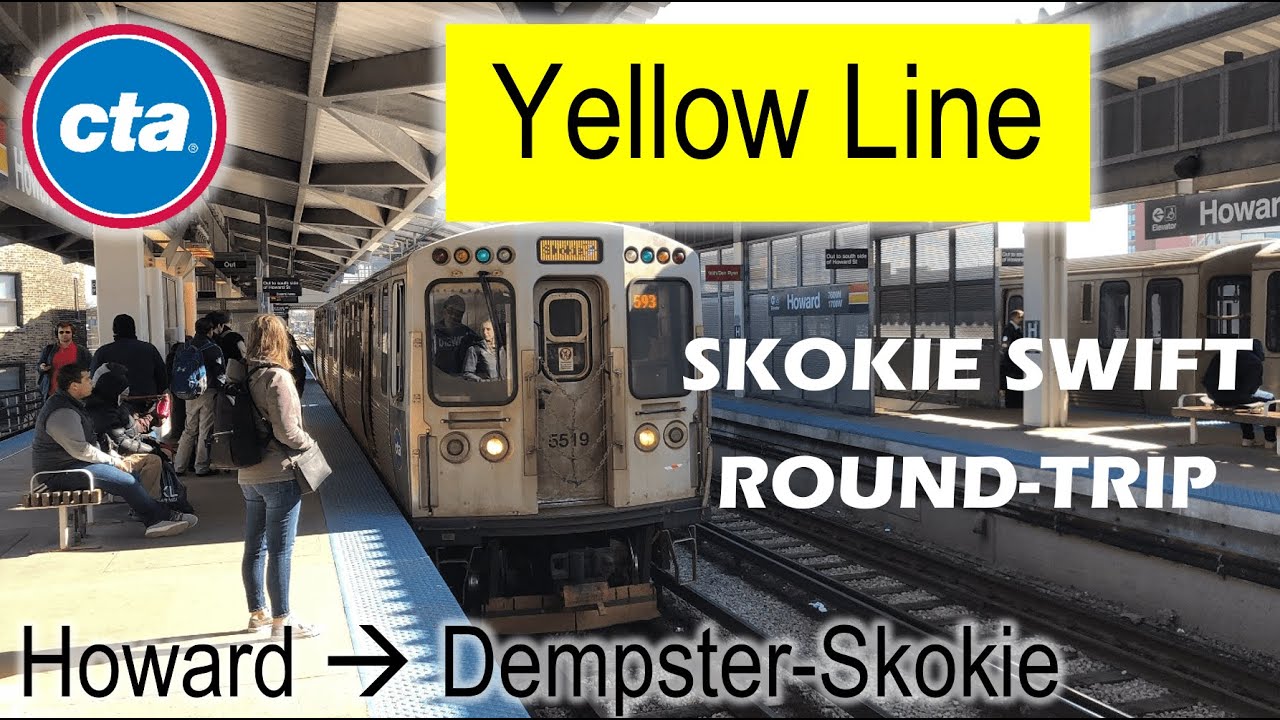 Let's Ride the Rail - CTA Yellow Line Round-Trip between Howard and Skokie
