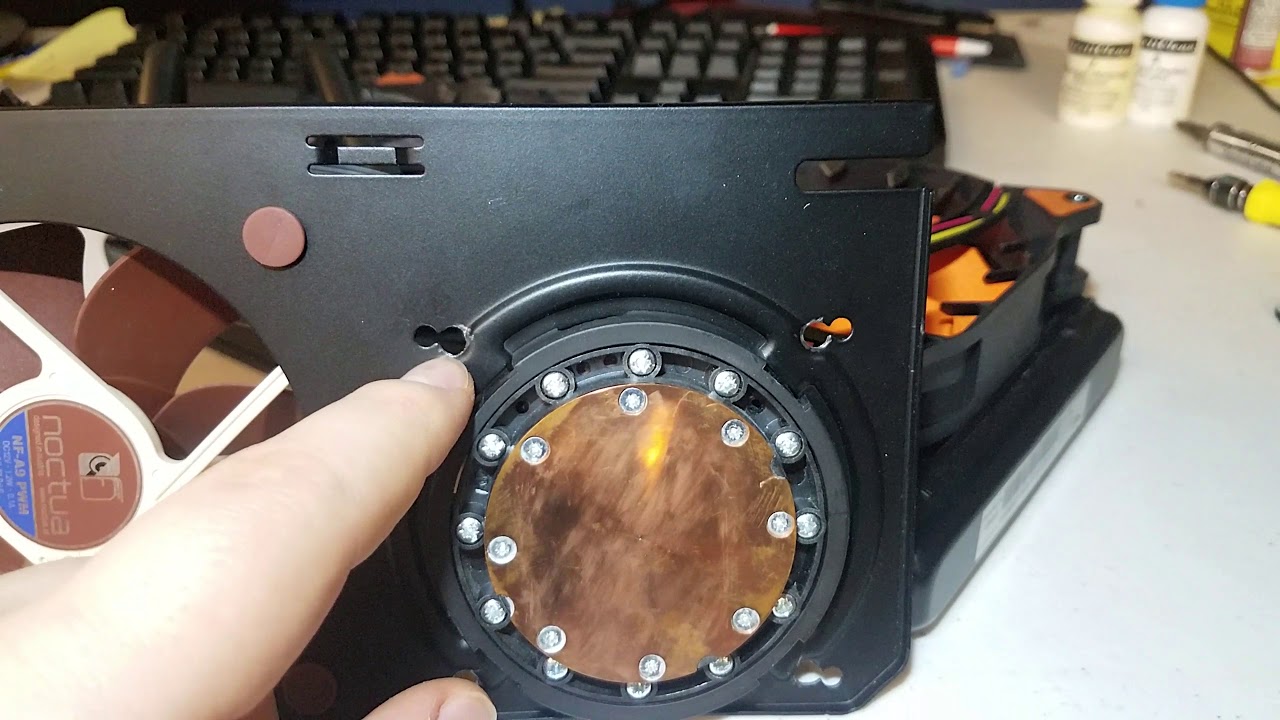 Mounting a NZXT Kraken G12 on a Vega 56/64