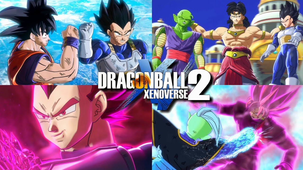 ALL CUTSCENES | Dragon Ball Xenoverse 2 (PS5) DLC 17 Future Saga: Chapter 1 [4k]