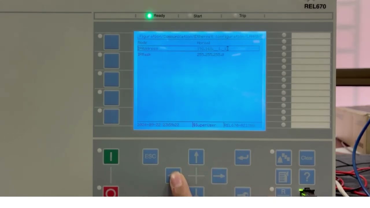 ABB REL670 - 13: Configuración inicial 61850
