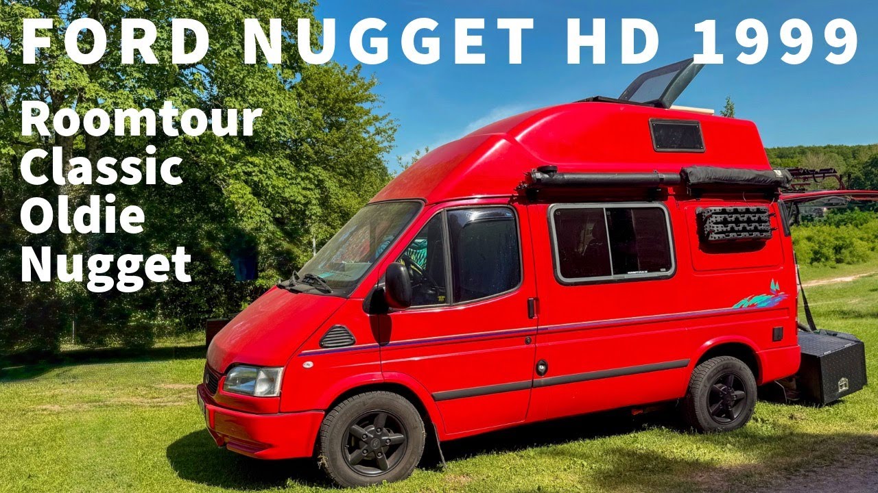 Roomtour Classic FORD NUGGET (Transit MK3) von 1999 mit Hochdach | Gute Qualität nach 26 Jahren!!!