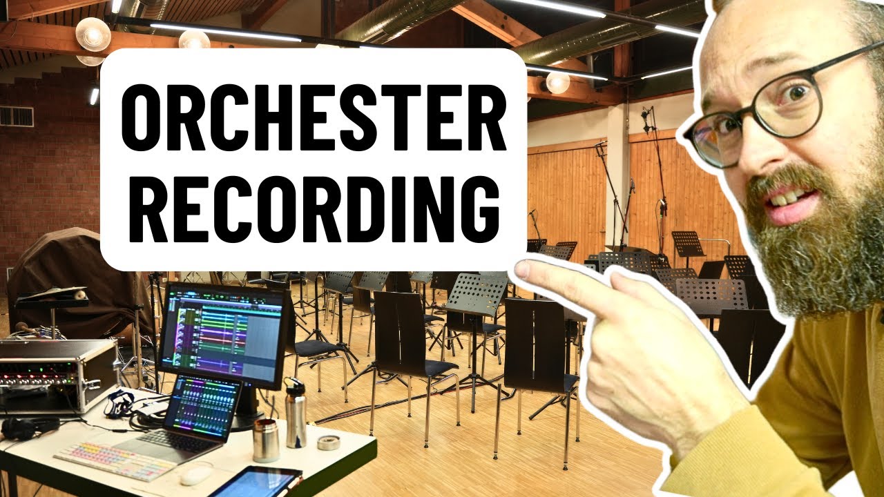 Wie ich ALLEINE mit EINFACHEM Studio-Equipment Orchester aufnehme