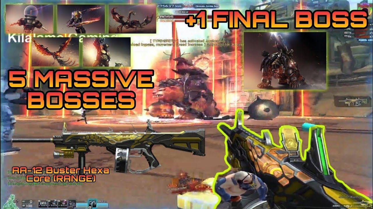 AA-12-Buster-Hexa Core-Range | Final Arena (HARD) Gameplay | Crossfire Philippines