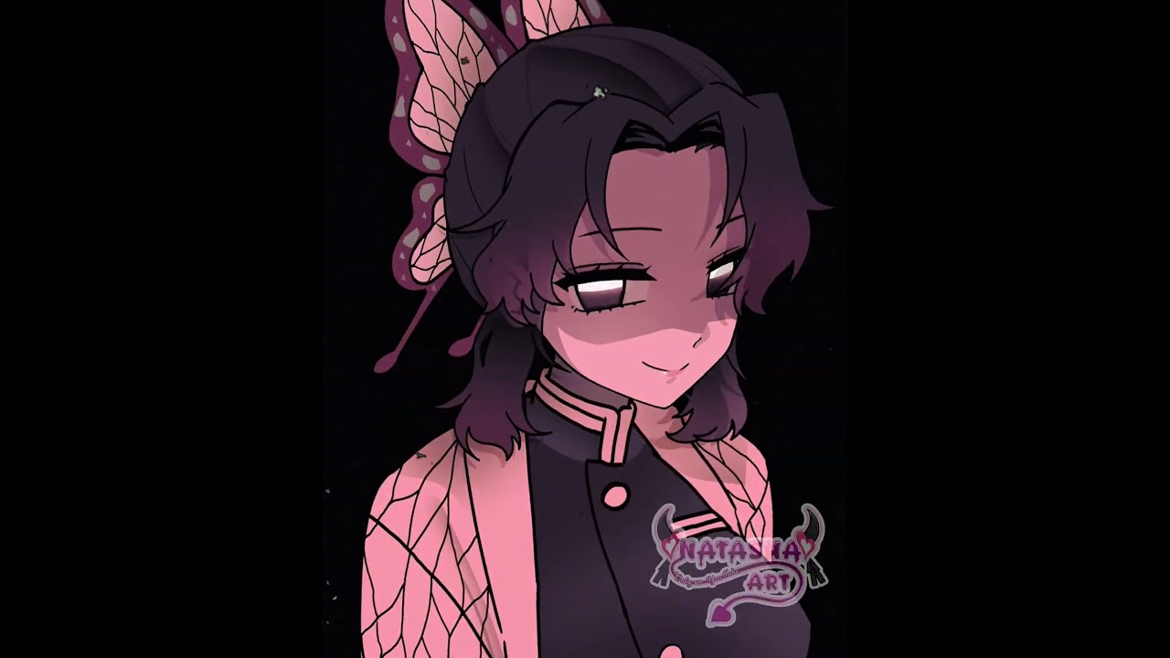 shinobu fake smile.Flash warning ⚠️ do not repost #shinobu #demonslayer