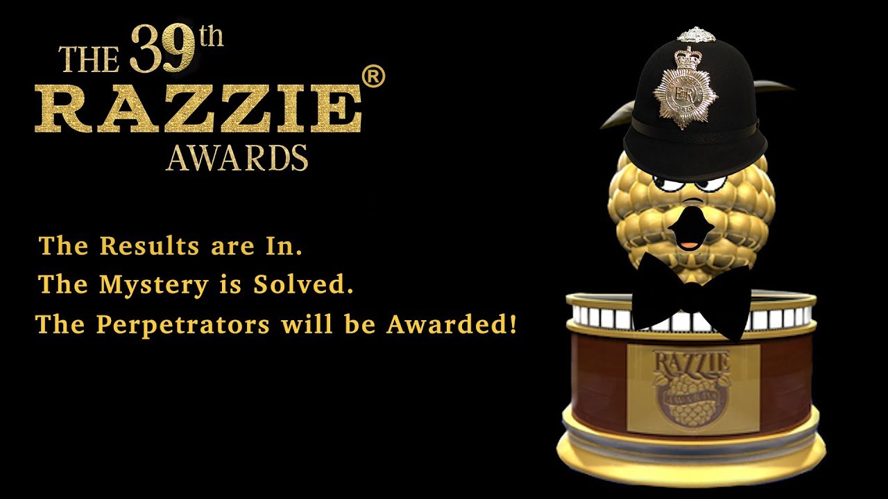 39TH Razzie Awards Announcement!