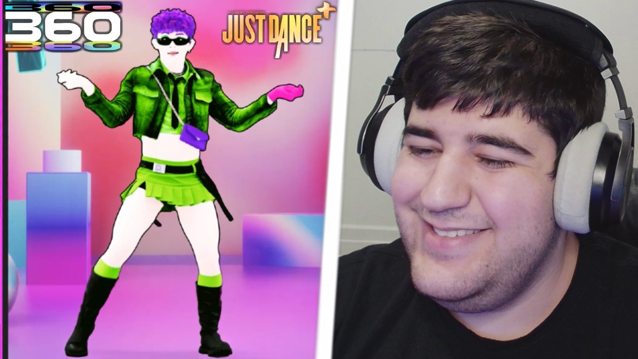 360 IS PERFECT FOR THIS GAME! 💚 | Just Dance 2026 Plus Reaction Video | 360 - Charli XCX