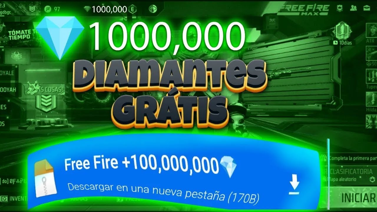 ¡MÉTODO SECRETO para DIAMANTES GRATIS en Free Fire 2025!
