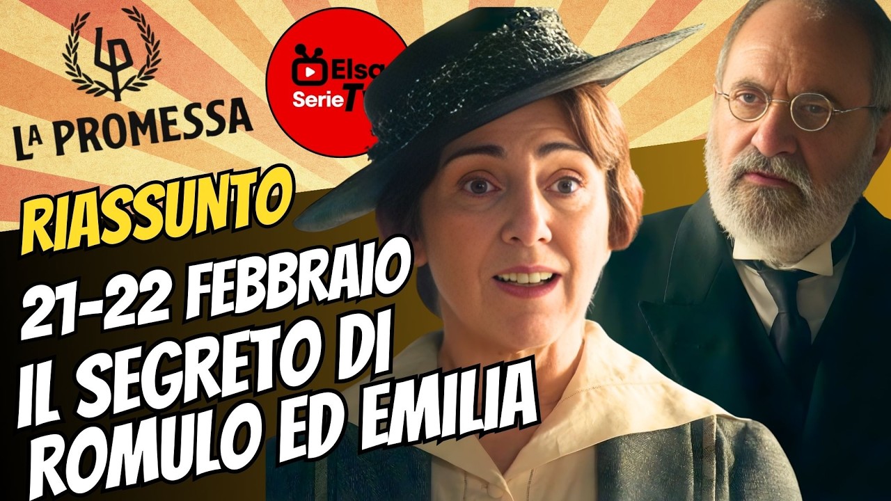 Romulo nasconde un segreto su Emilia | La Promessa Riassunto 21-22 Febbraio