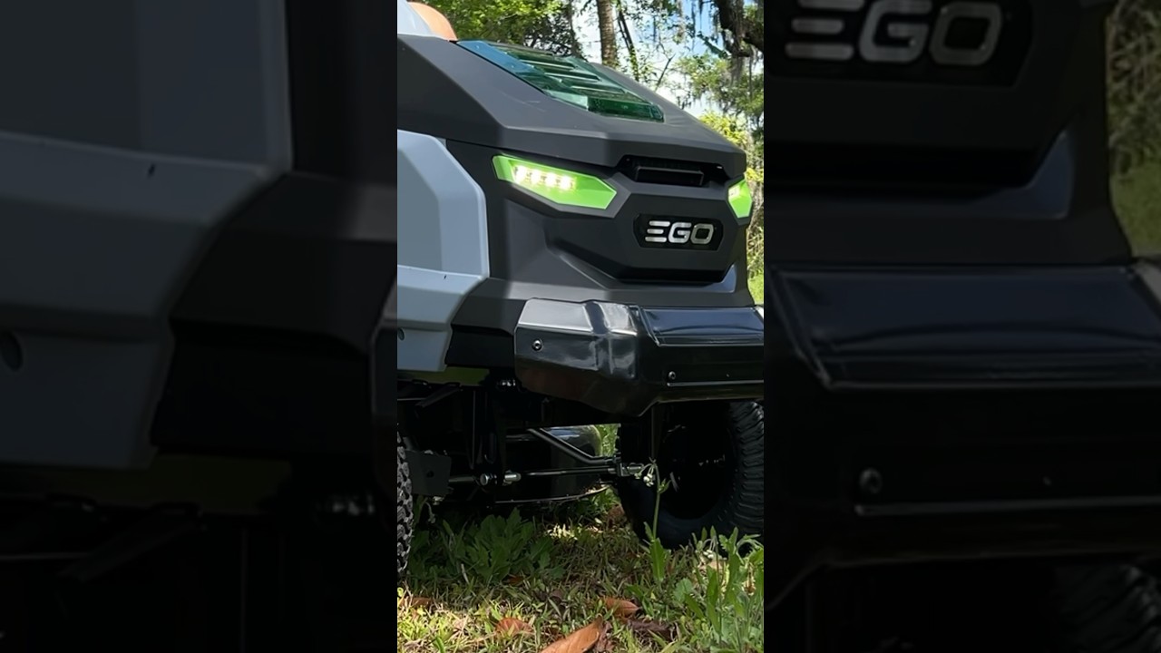 EGO 56V 42&rdquo; Lawn Tractor #lawncare #egopowerplus #tools