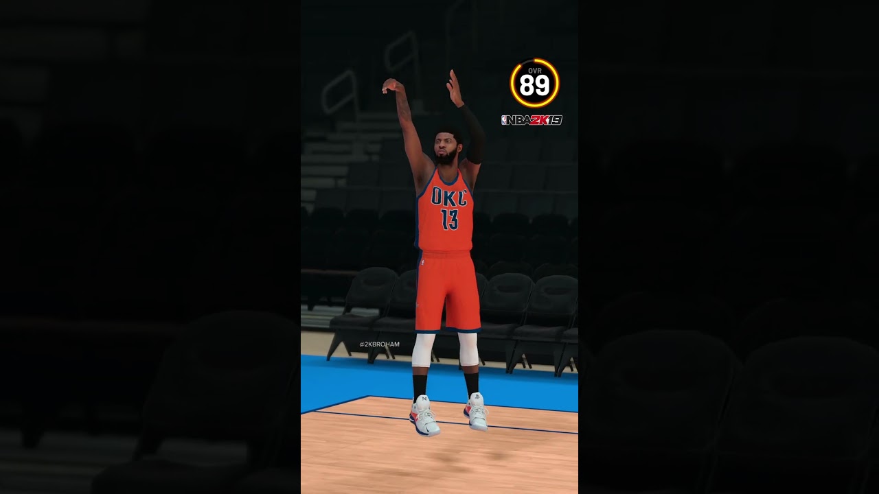 Paul George Throughout The Years NBA 2K11 - NBA 2K24 #nba #nba2k #basketball @podcastpshow