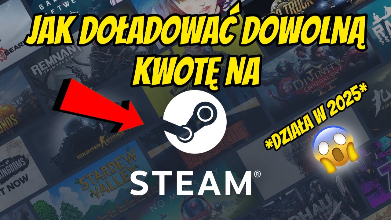 JAK DOŁADOWAĆ DOWOLNĄ KWOTĘ NA STEAM?! *DZIAŁA W 2025!*