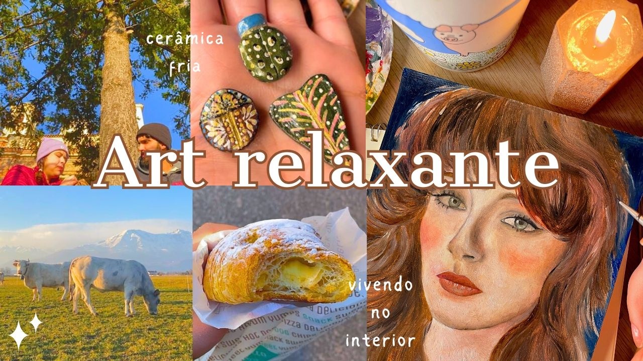Uma semana na minha vida como artista + Art Vlog e pintura a óleo ✨ 