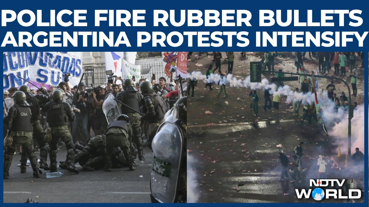 Argentina Student Protests Turn Violent: Tear Gas, Water Cannons And 25 Arrests In Buenos Aires