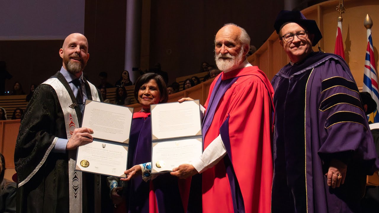 Nature's Path founders Arran & Ratana Stephens receive honorary degrees from UBC