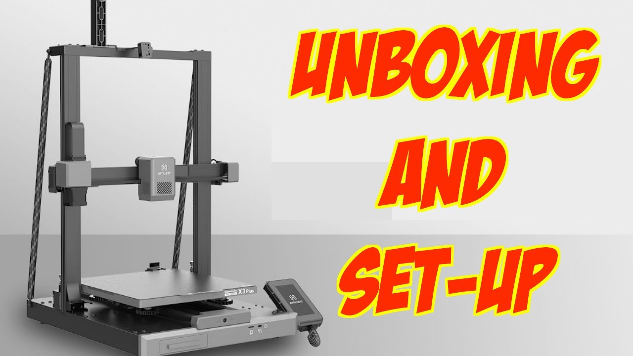 The Artillery X3 Plus Unboxing