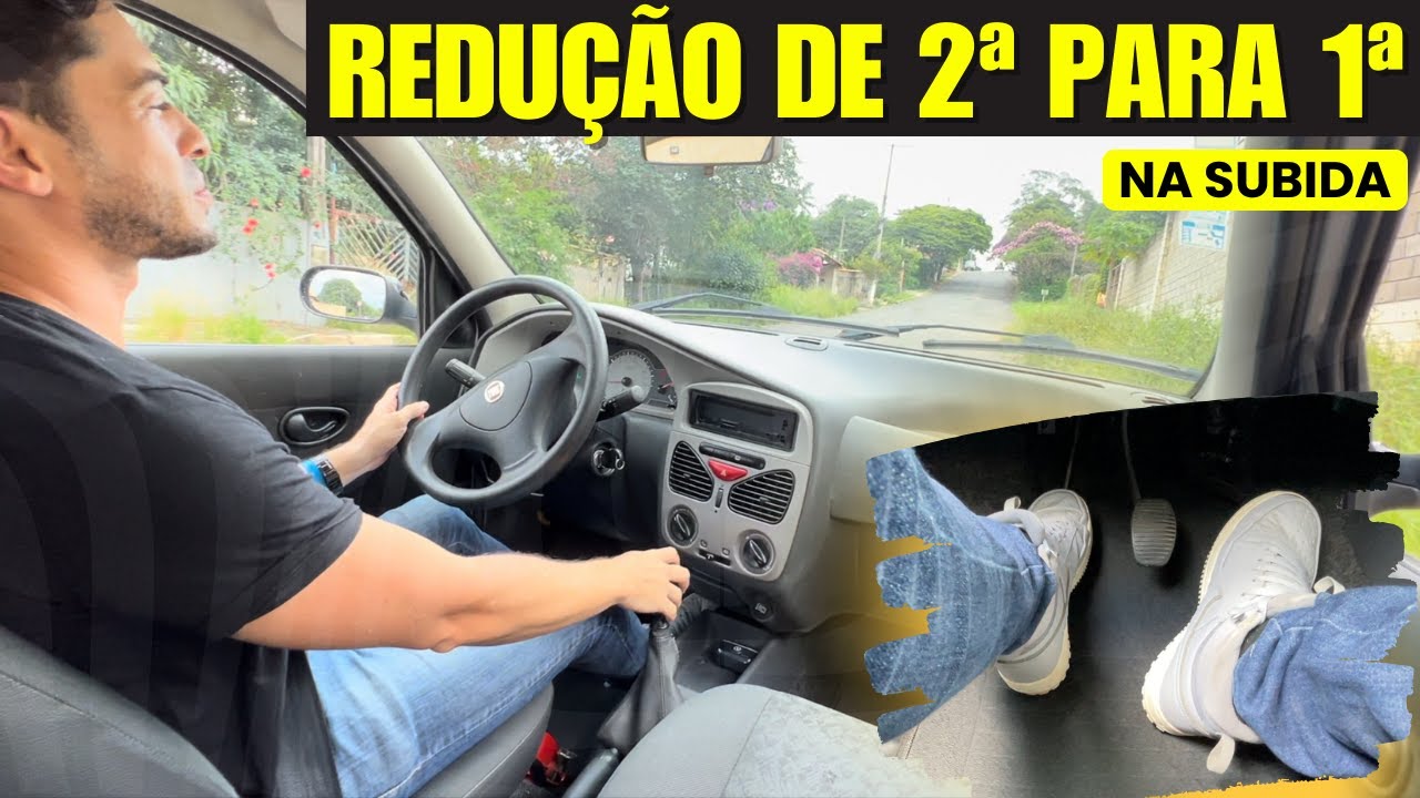 Como Reduzir de 2ª para 1ª na Subida