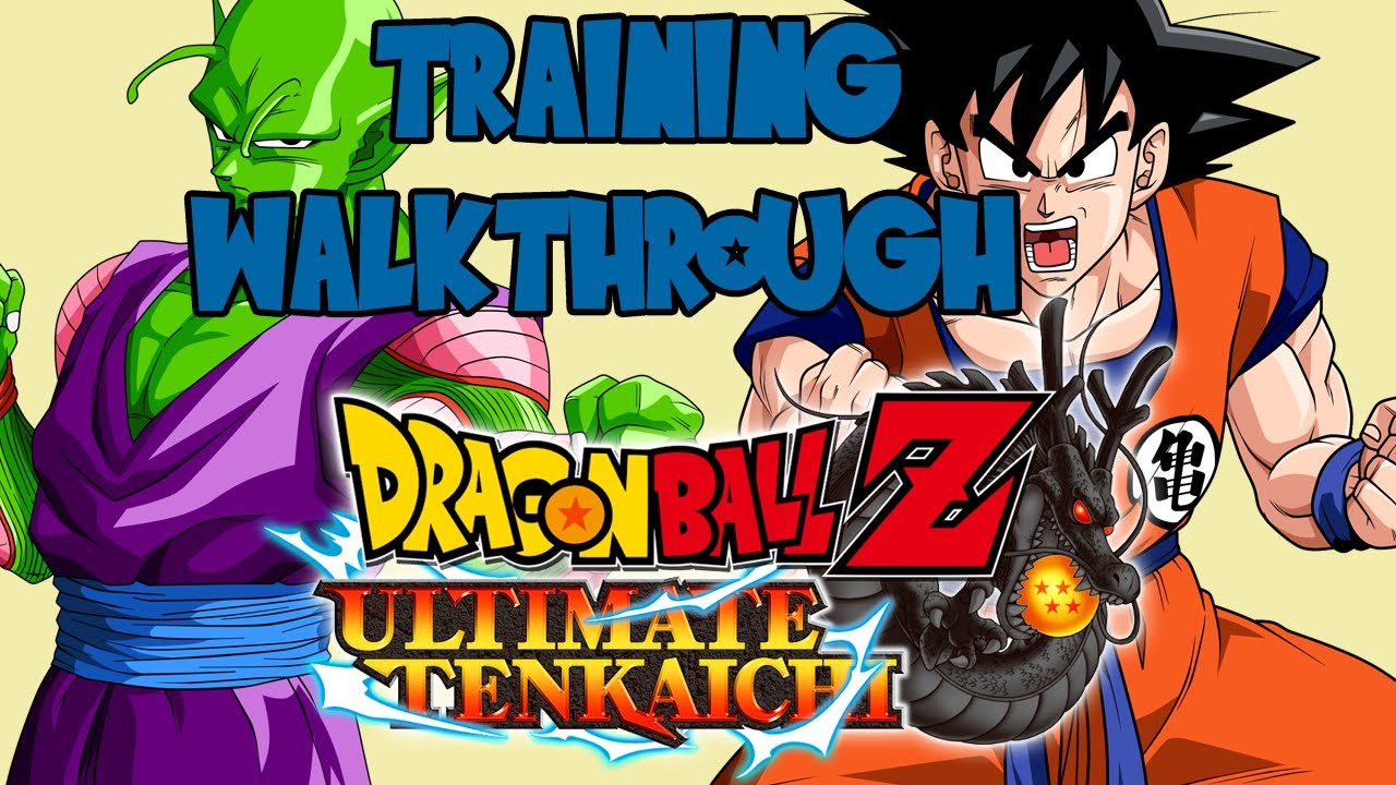 Dragon Ball Z Ultimate Tenkaichi - Training Walkthrough 【HD】