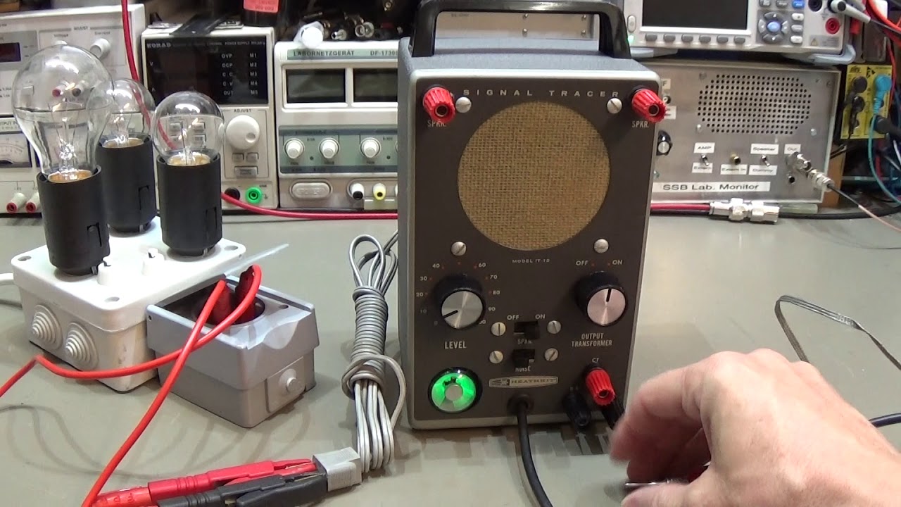 #153 Heathkit IT-12 Signal Tracer repair and restoration
