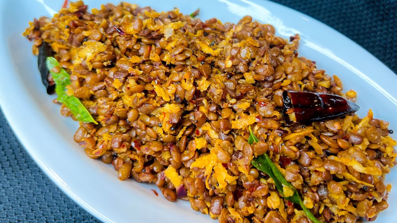 Muthira Thoran Kerala Style || മുതിര തോരൻ || Kerala Style Horse Gram Stir Fry Recipe || Ep : 210