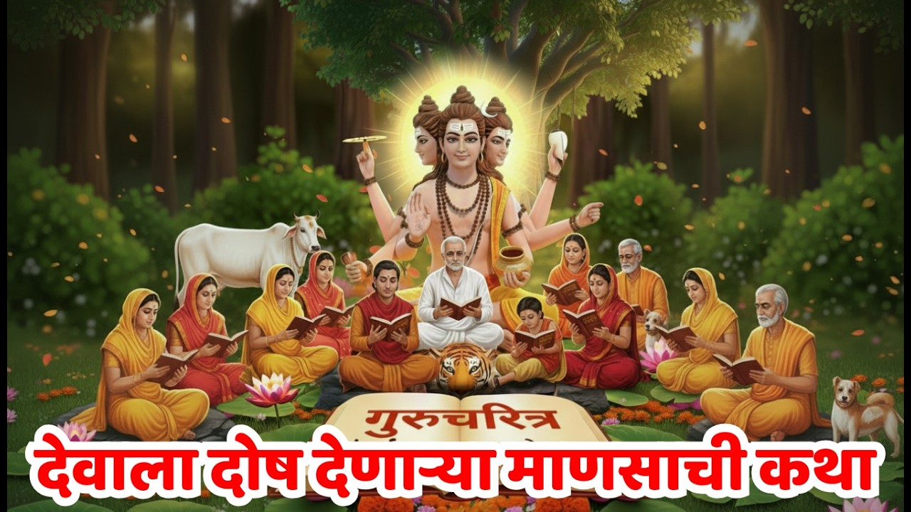 देवाला दोष देणाऱ्या माणसाची कथा | श्री गुरुदेव दत्त संदेश | श्री गुरुदेव दत्त कथा | तक्रार बंद करा