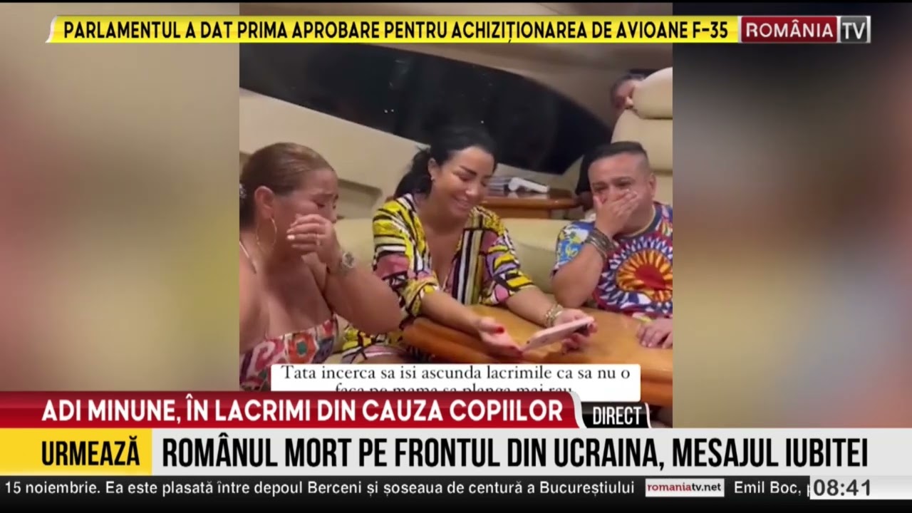 Surpriză uriaşă pentru Adi Minune, copiii l-au făcut să plângă pe cântăreţul de manele